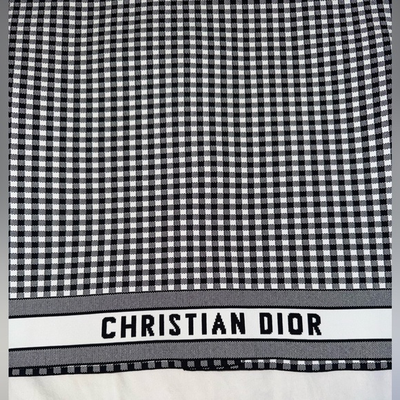 Cropped Jacket Gray and Black Check'n'Dior Knit | DIOR - Picture 6 of 11